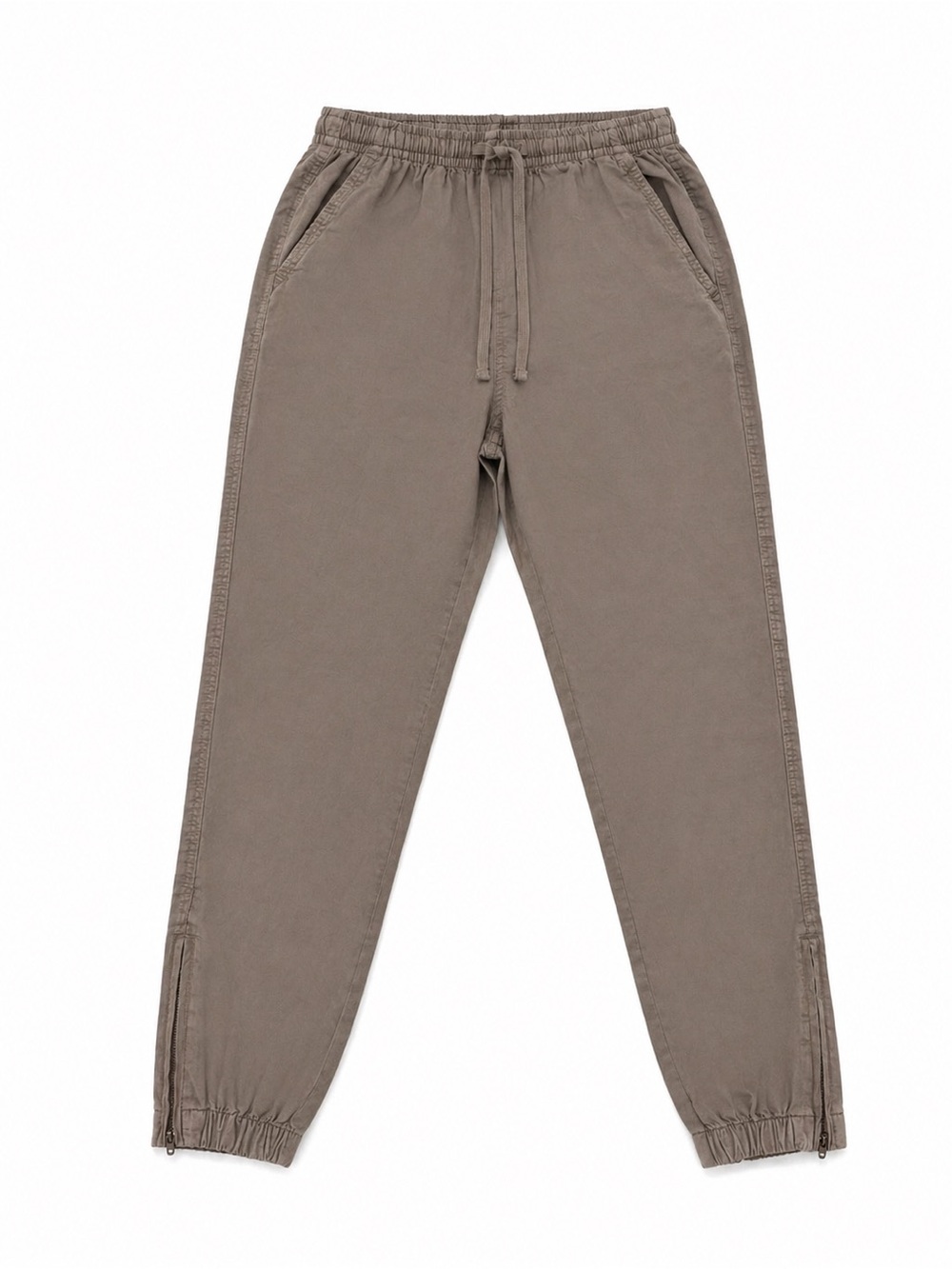 NWT Aerie Lyocell Jogger Pants Taupe Elastic Waist Drawstring Casual S Outdoor